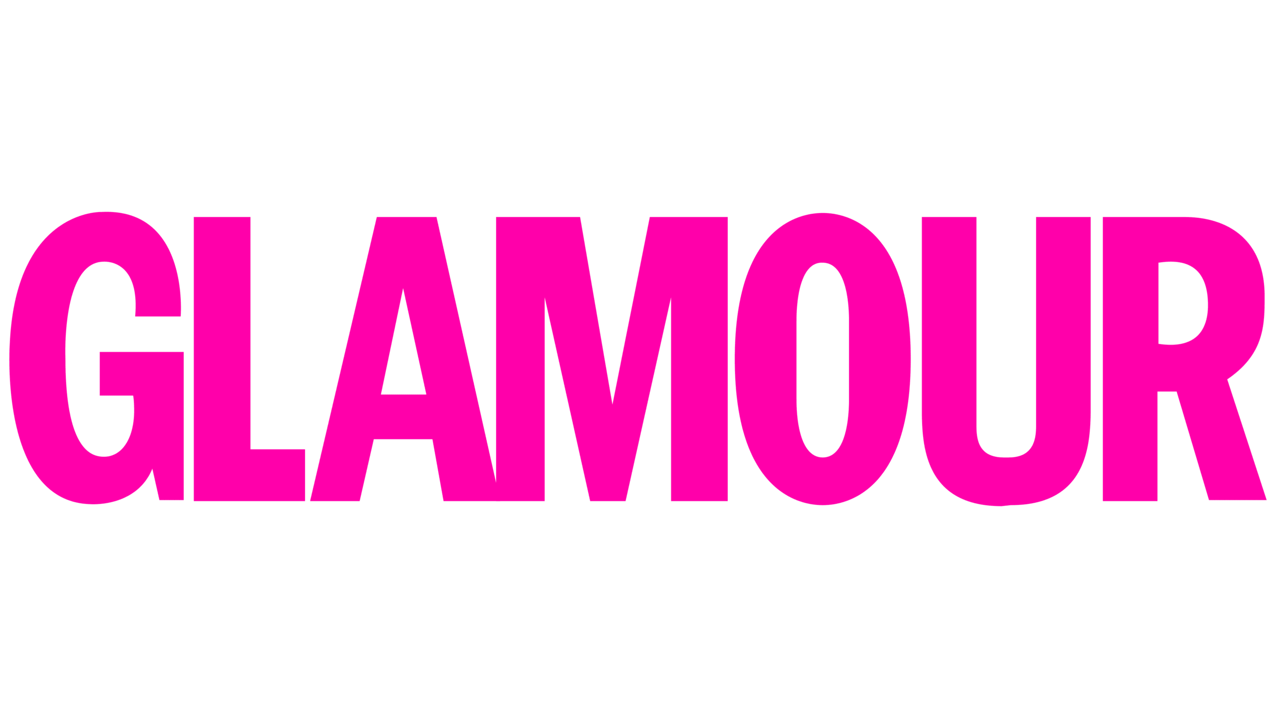 Glamour magazine logo — burnout press feature